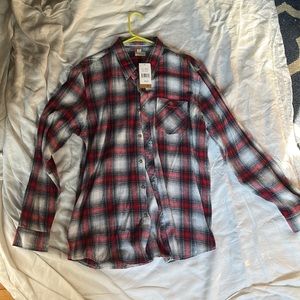 Brand New Red/Grey Flannel